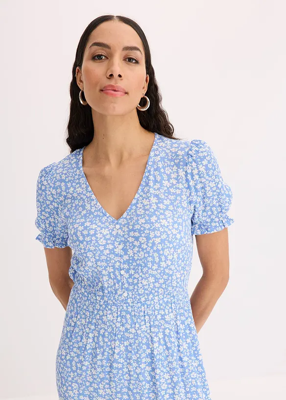 Robe longue imprimée, bonprix