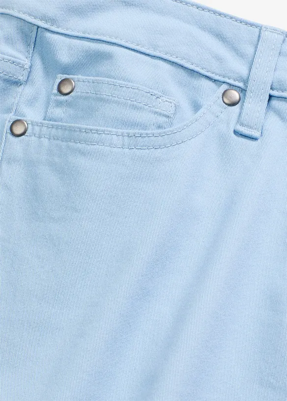 Jupe-culotte en coton mélangé extensible, bonprix