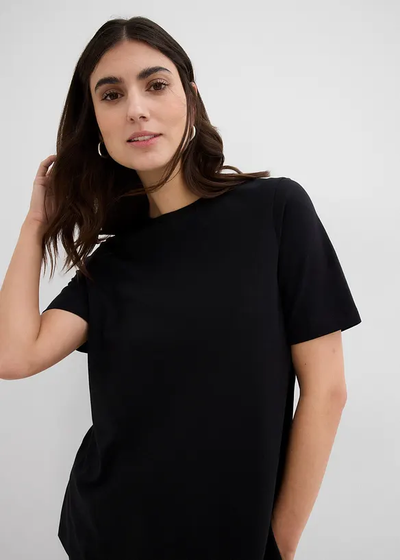 T-shirt 2en 1  de grossesse et d'allaitement avec fentes sur le côté, bonprix