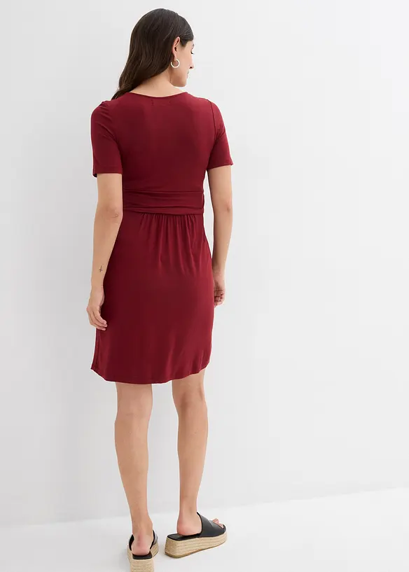 Robe de grossesse 2en1 en viscose, fonction allaitement discr&egrave;te, bonprix