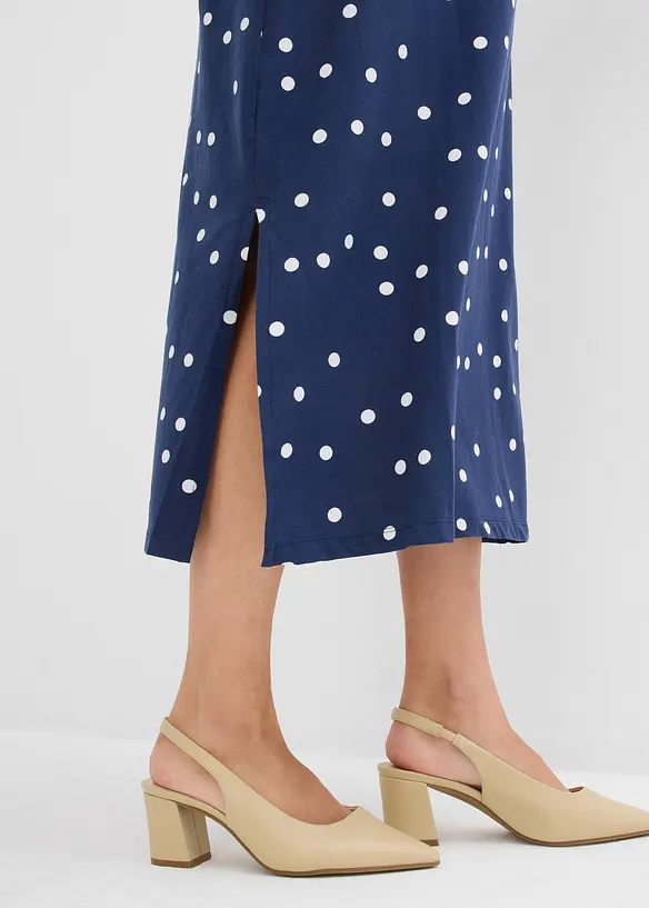 Robe midi de grossesse en jersey coton, bonprix