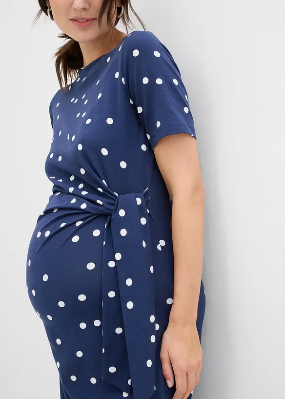 Robe midi de grossesse en jersey coton, bonprix