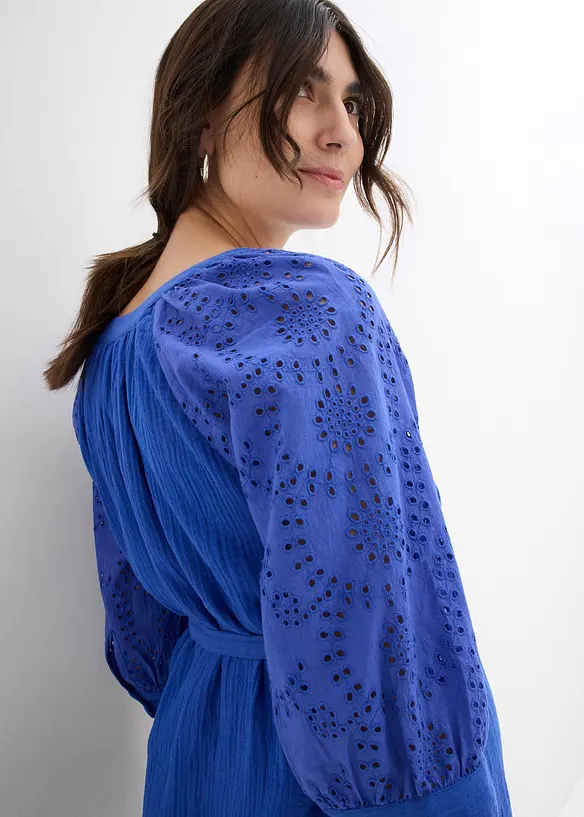 Robe de grossesse en gaze 100% coton, bonprix