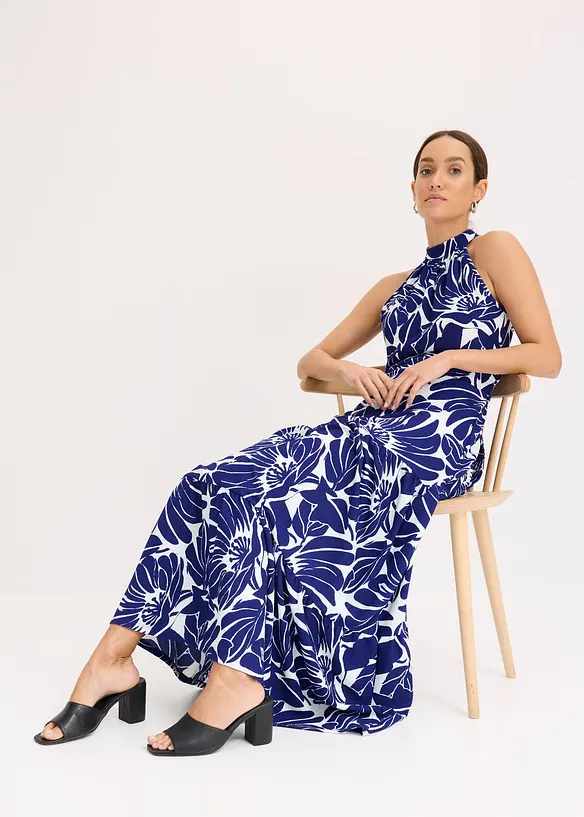 Robe longue imprimée, bonprix