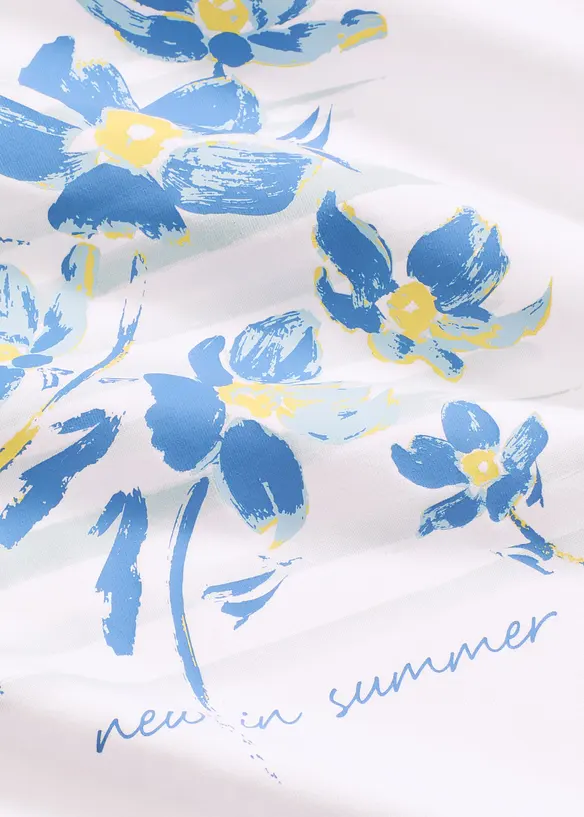 T-shirt en coton extensible, bonprix