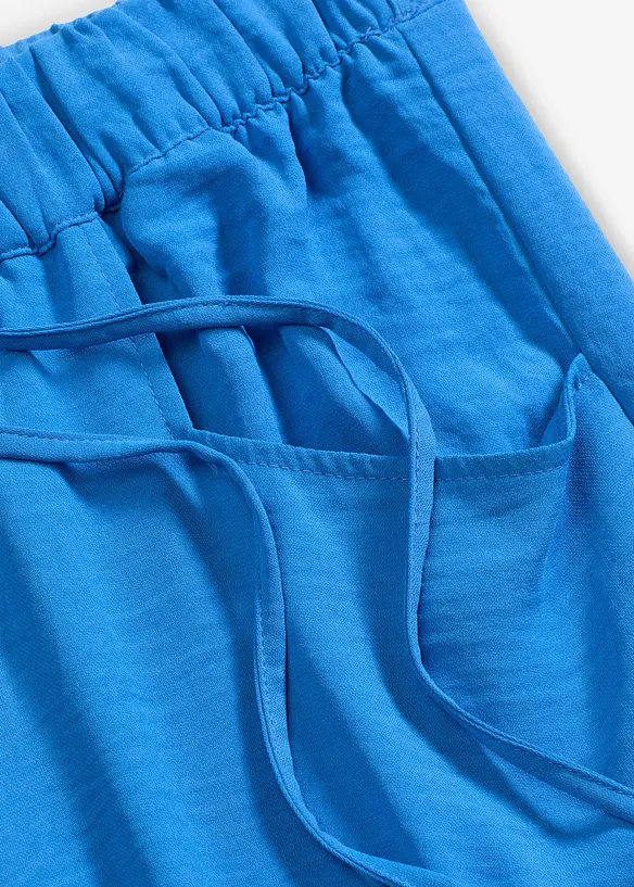 Pantalon large en cr&ecirc;pe l&eacute;ger, bonprix