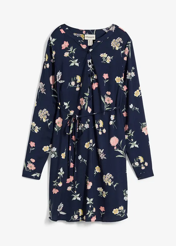 Robe blouse 2en1 de grossesse et d'allaitement en viscose, bonprix