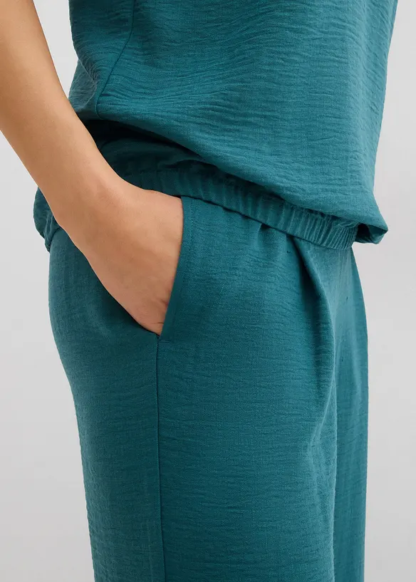 Blouse oversize à base élastiquée, bonprix