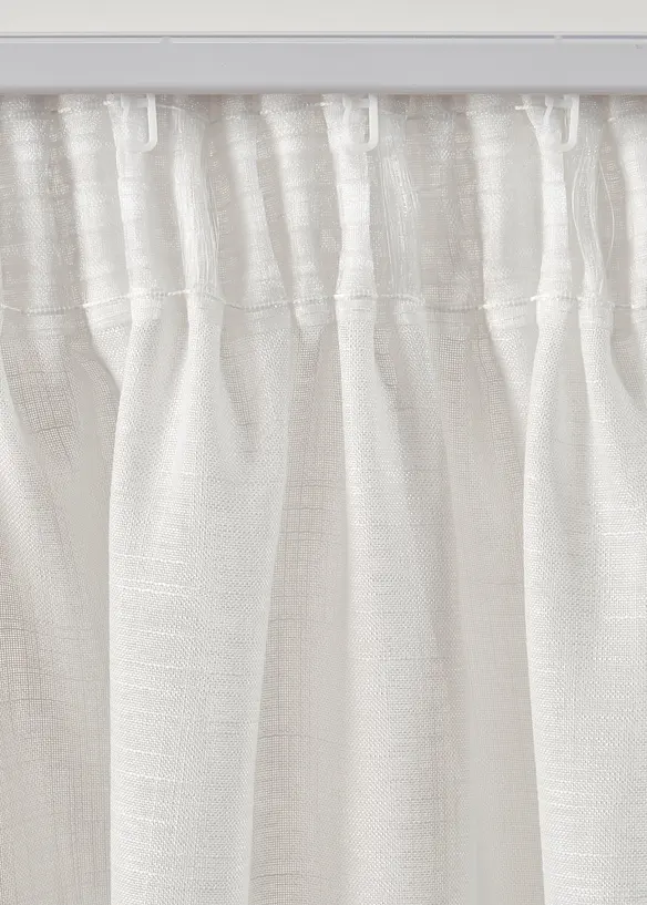 Voilage textur&eacute; (1 pce), bonprix