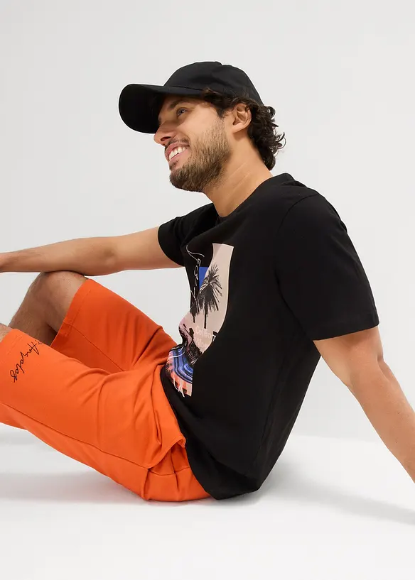 T-shirt et bermuda en molleton (ens. 2 pces), bonprix