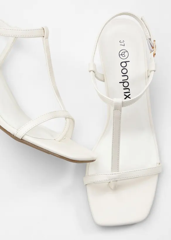 Sandales à talons, bonprix