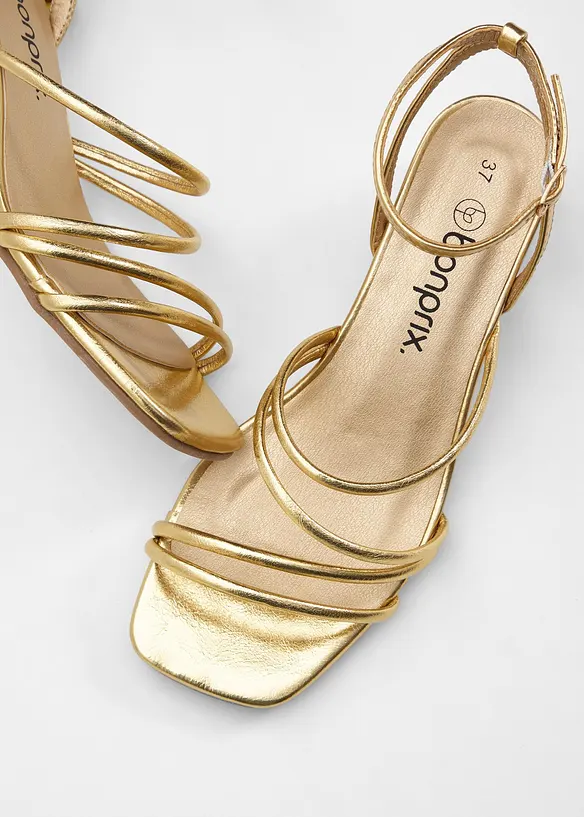 Sandales à talons, bonprix