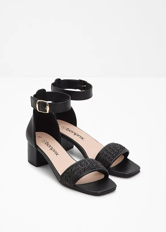 Sandales à talons, bonprix