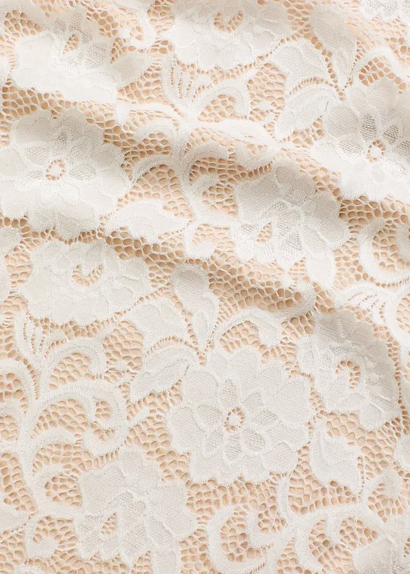 Haut manches longues en dentelle, bonprix