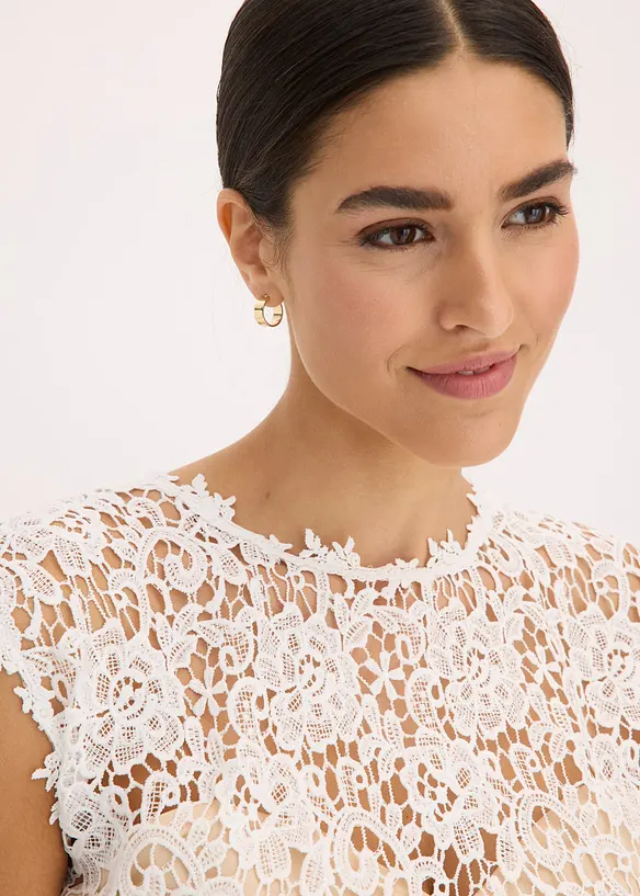 Top en dentelle, bonprix