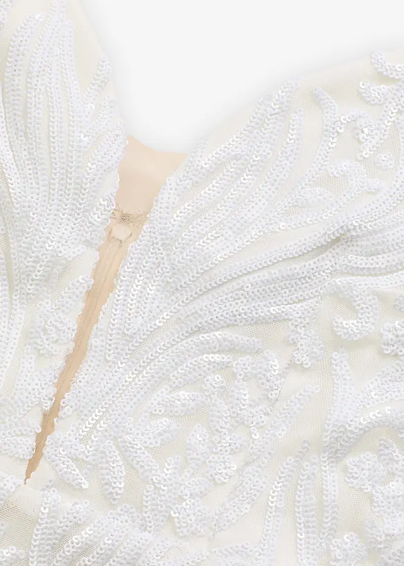 Robe de mariée brodée de sequins, bonprix