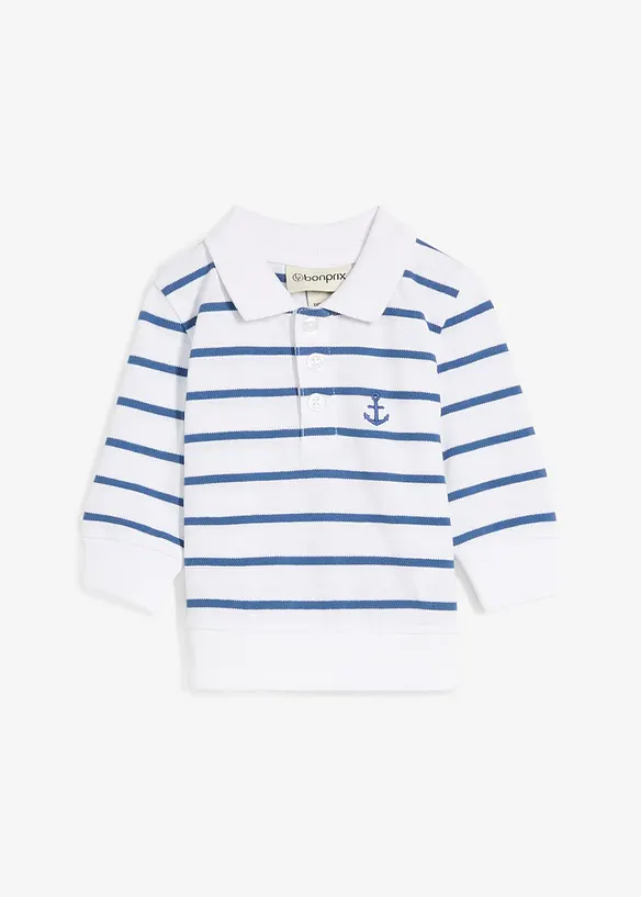 Polo en maille piquée 100% coton, bonprix