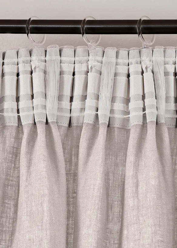 Rideau en lin (1 pce), bonprix