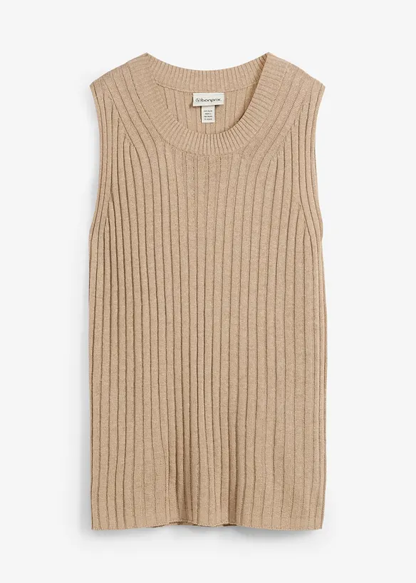 Top en maille de viscose mélangée, bonprix