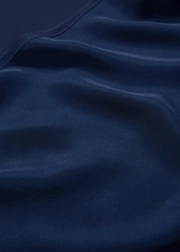 T-shirt avec soie et empiècement tissé, bonprix