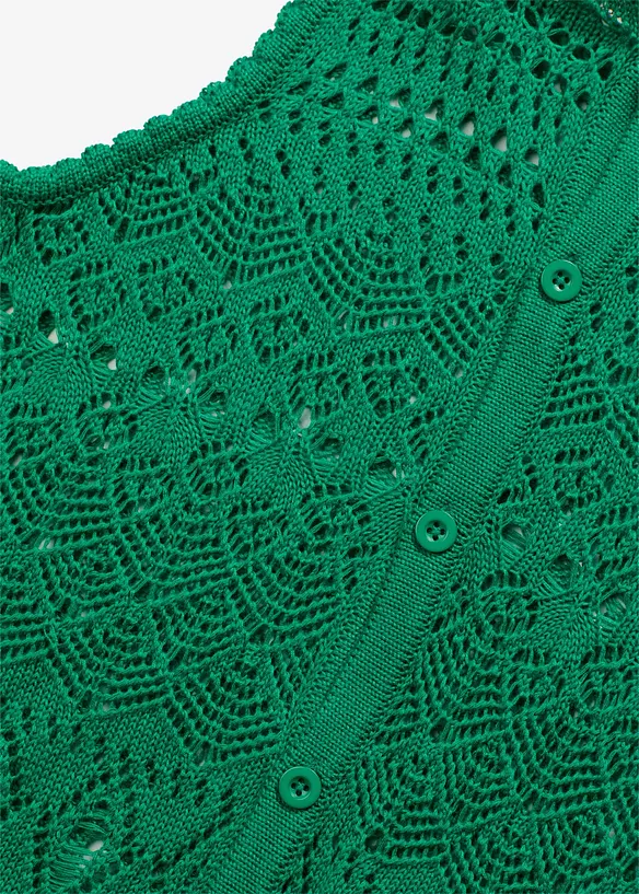 Top en maille ajourée, bonprix