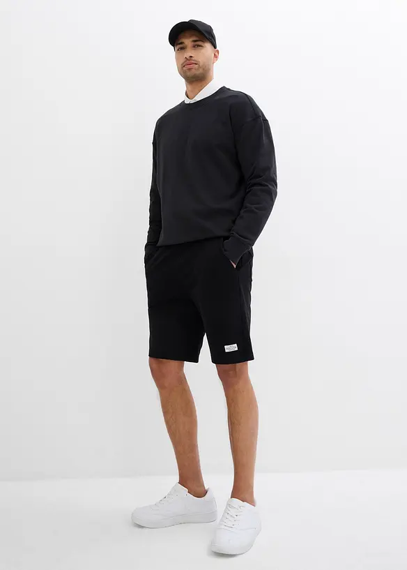 Lot de 2 bermudas sweat, bonprix