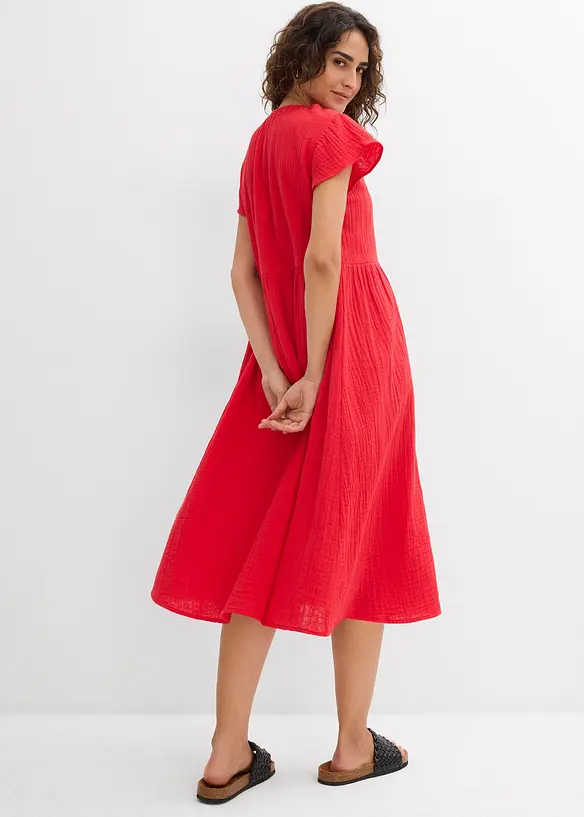 Robe en gaze de coton, bonprix