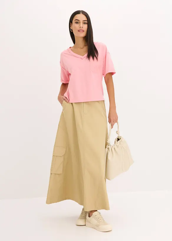 T-shirt oversize 100% coton, bonprix