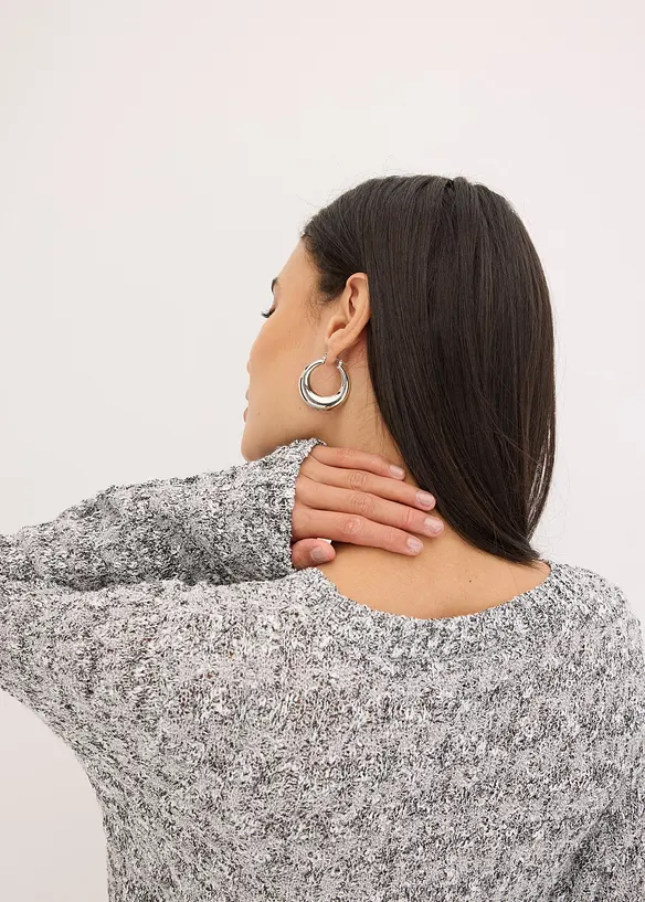 Gilet en maille bouclette, bonprix