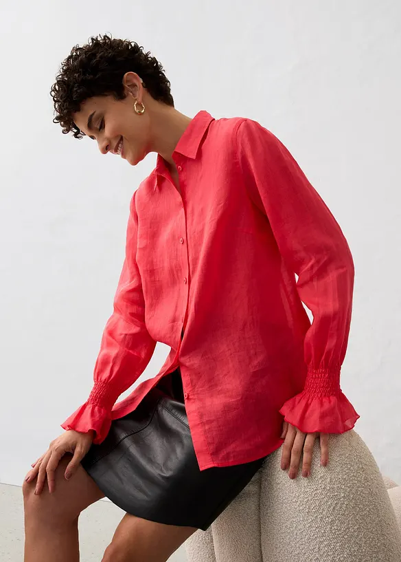 Chemisier en ramie, bonprix