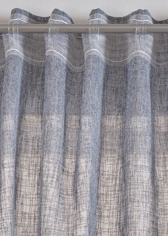 Voilage aspect lin (1 pce.), bonprix