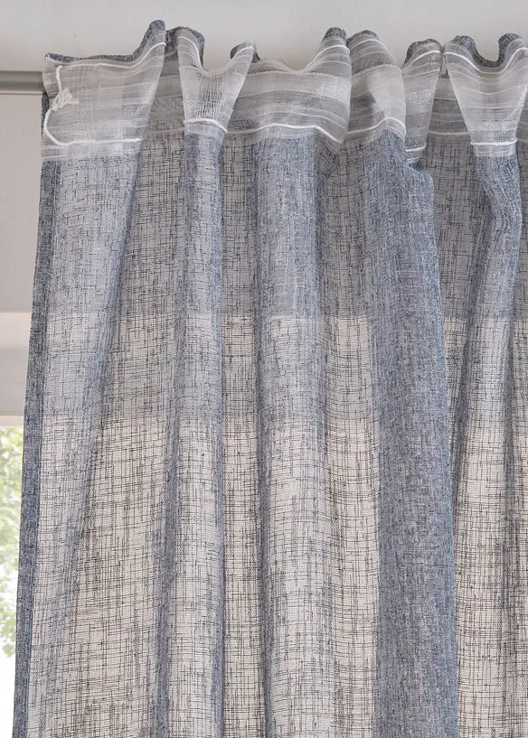 Voilage aspect lin (1 pce.), bonprix