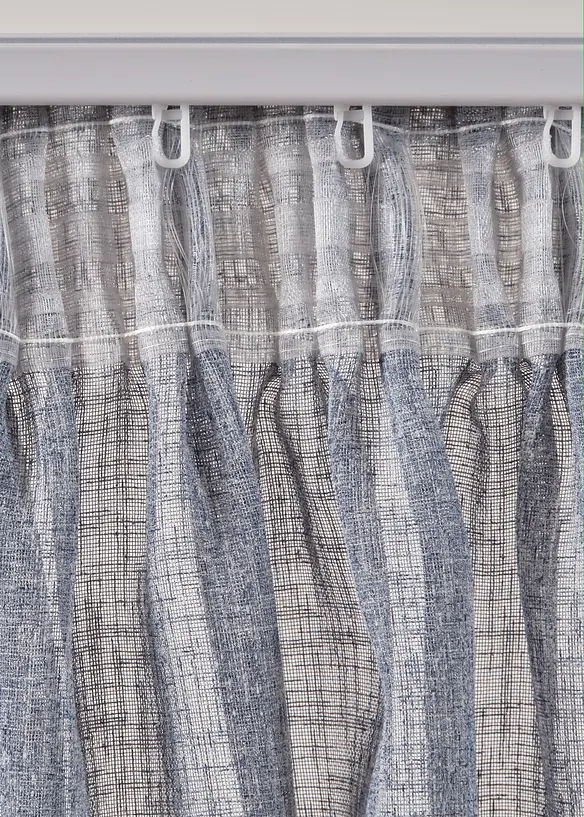 Voilage aspect lin (1 pce.), bonprix