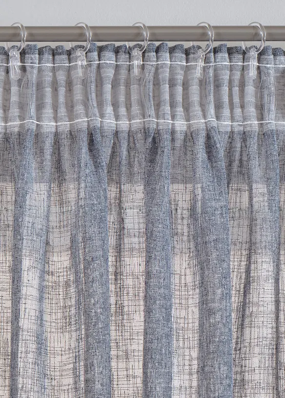 Voilage aspect lin (1 pce.), bonprix