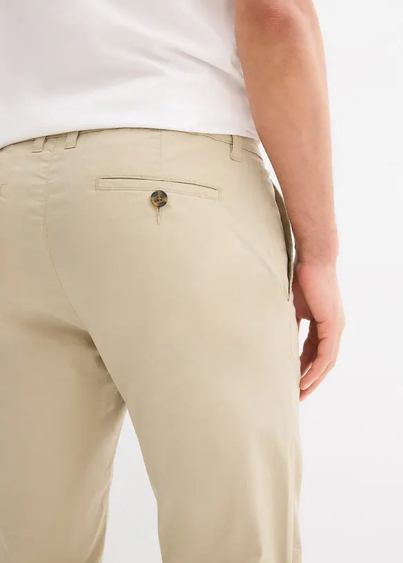 Pantalon chino léger et extensible, regular, bonprix