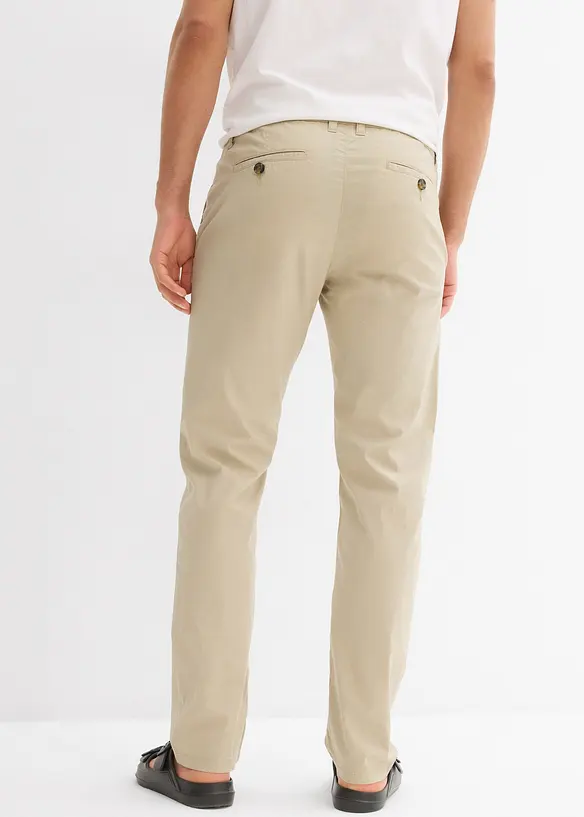 Pantalon chino léger et extensible, regular, bonprix