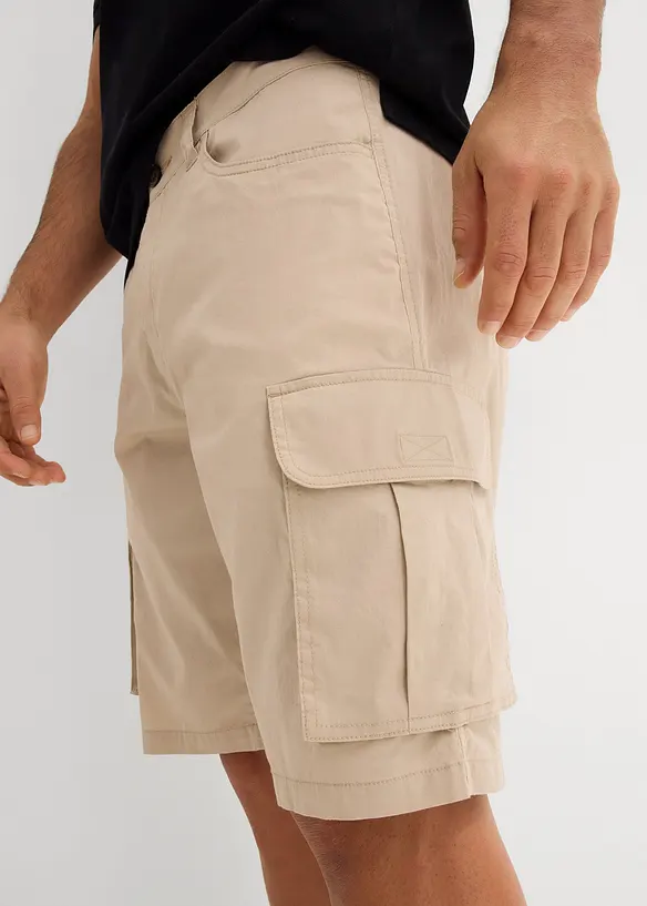 Bermuda cargo extensible, Regular, bonprix