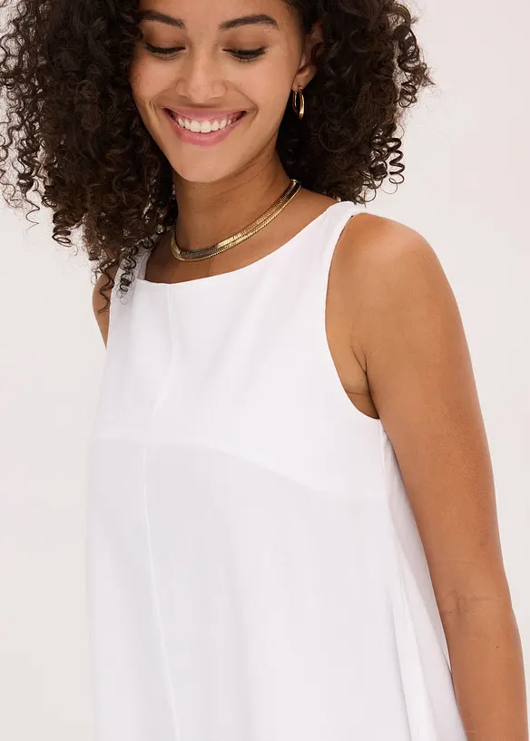 Robe débardeur en viscose mélangée, bonprix