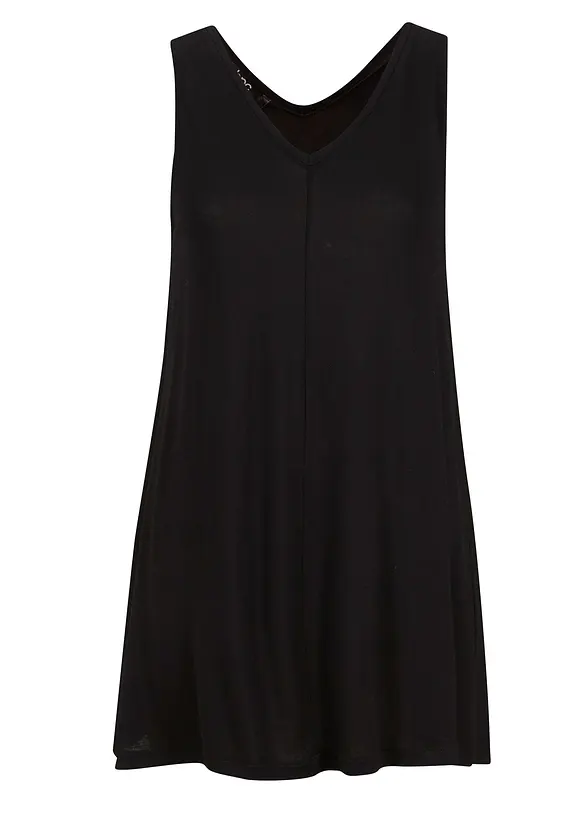 Top long en viscose extensible, bonprix