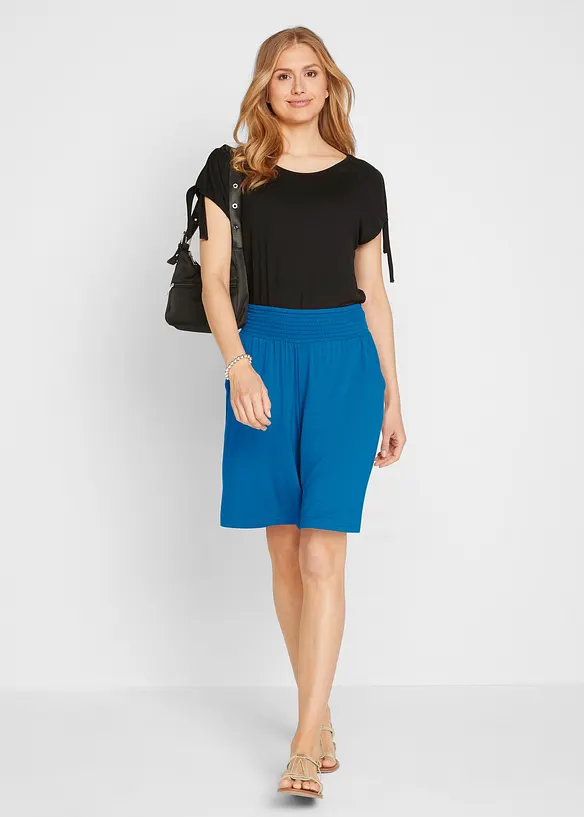 Bermuda en jersey viscose extensible, bonprix