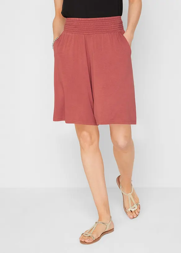 Bermuda en jersey viscose extensible, bonprix