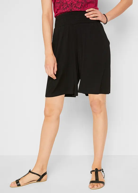 Bermuda en jersey viscose extensible, bonprix