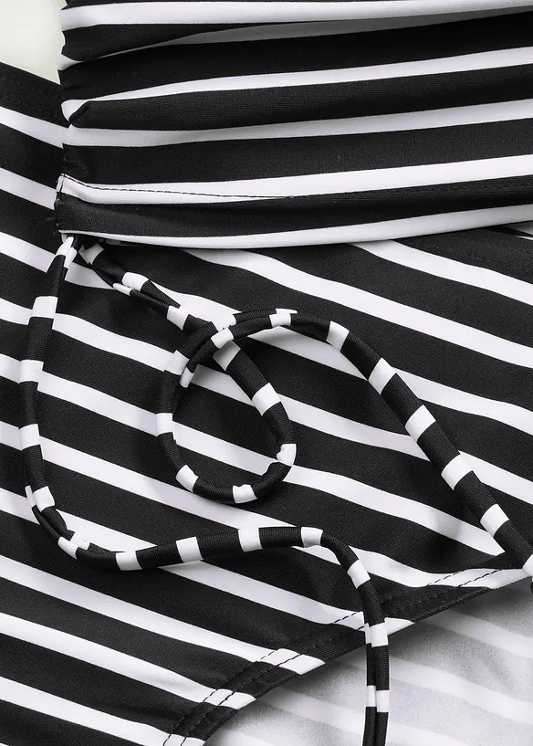 Bikini bandeau (ens. 2 pces) à bretelles amovibles, bonprix