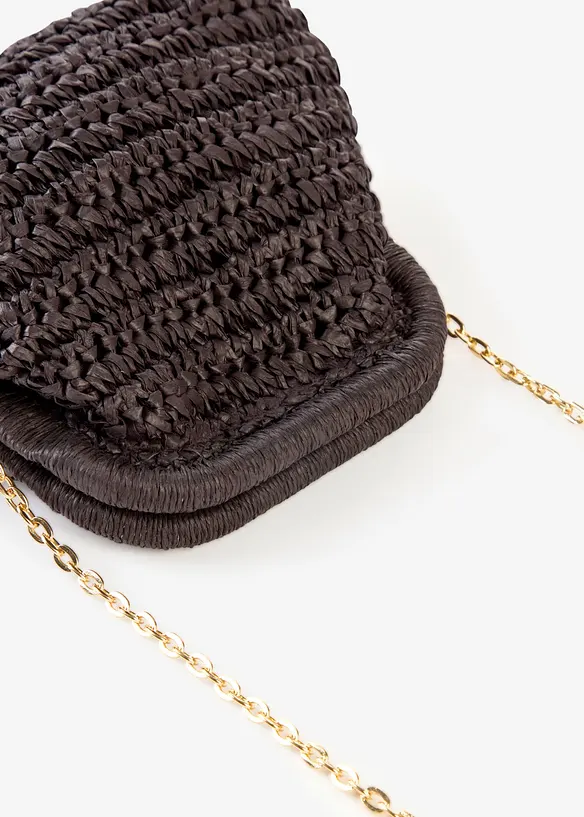 Sac en paille à bandoulière, bonprix