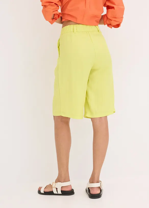 Bermuda fluide en viscose mélangée, bonprix