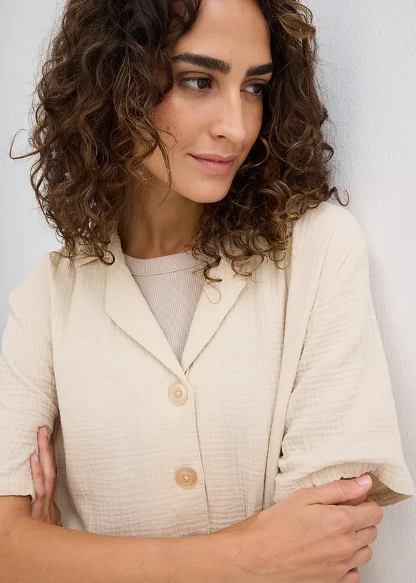 Chemise en gaze de coton, bonprix