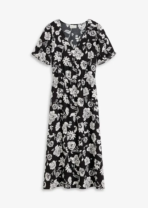 Robe midi imprimée, bonprix
