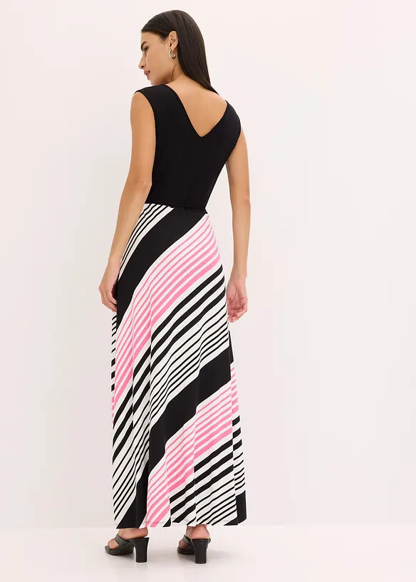 Robe longue en viscose extensible, bonprix