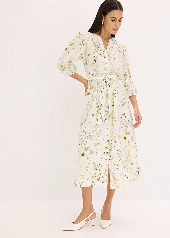 Robe-chemise imprimée, bonprix