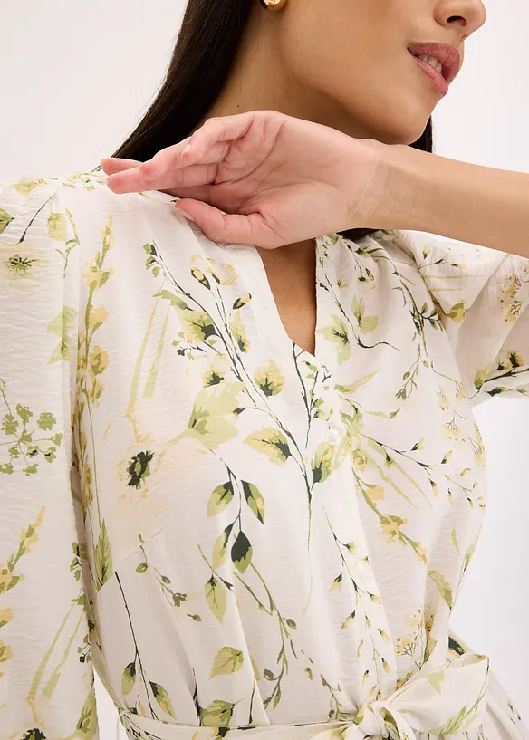 Robe-chemise imprimée, bonprix